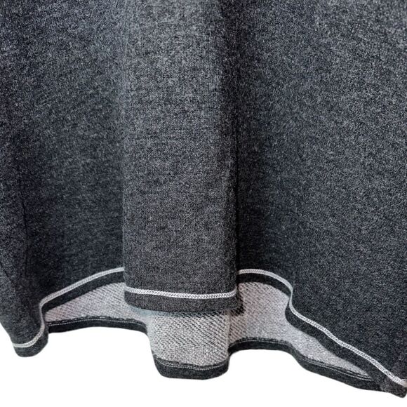 Zoa New York Top Woman’s Size M 3/4 Sleeve Top Blouse Hilo Gray - Picture 4 of 5